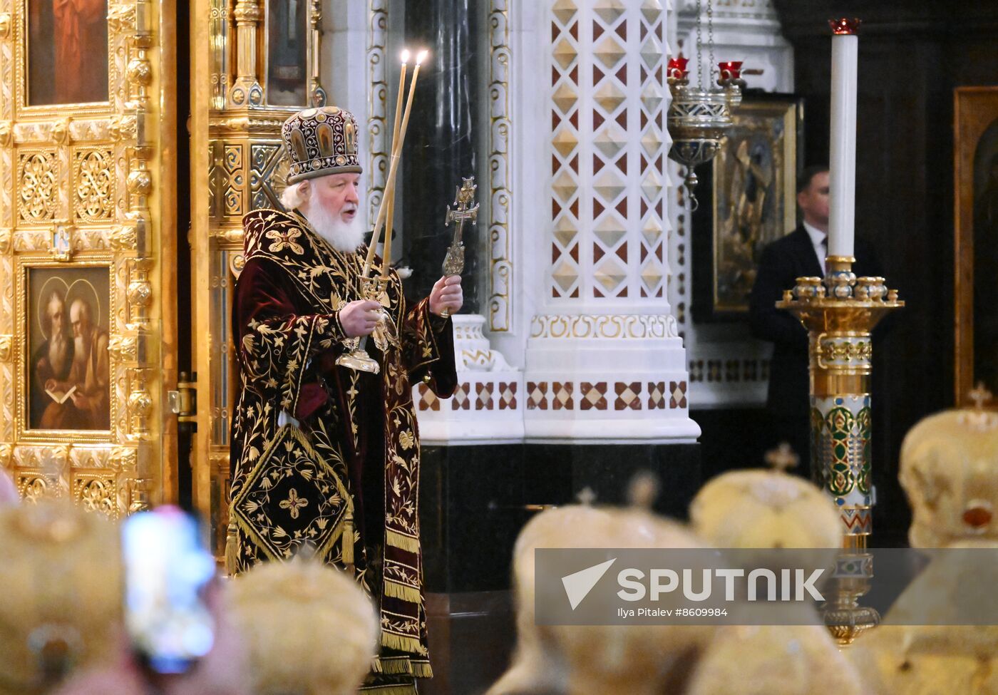 Russia Religion Patriarch Enthronement Anniversary