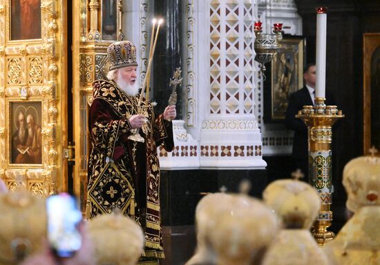 Russia Religion Patriarch Enthronement Anniversary