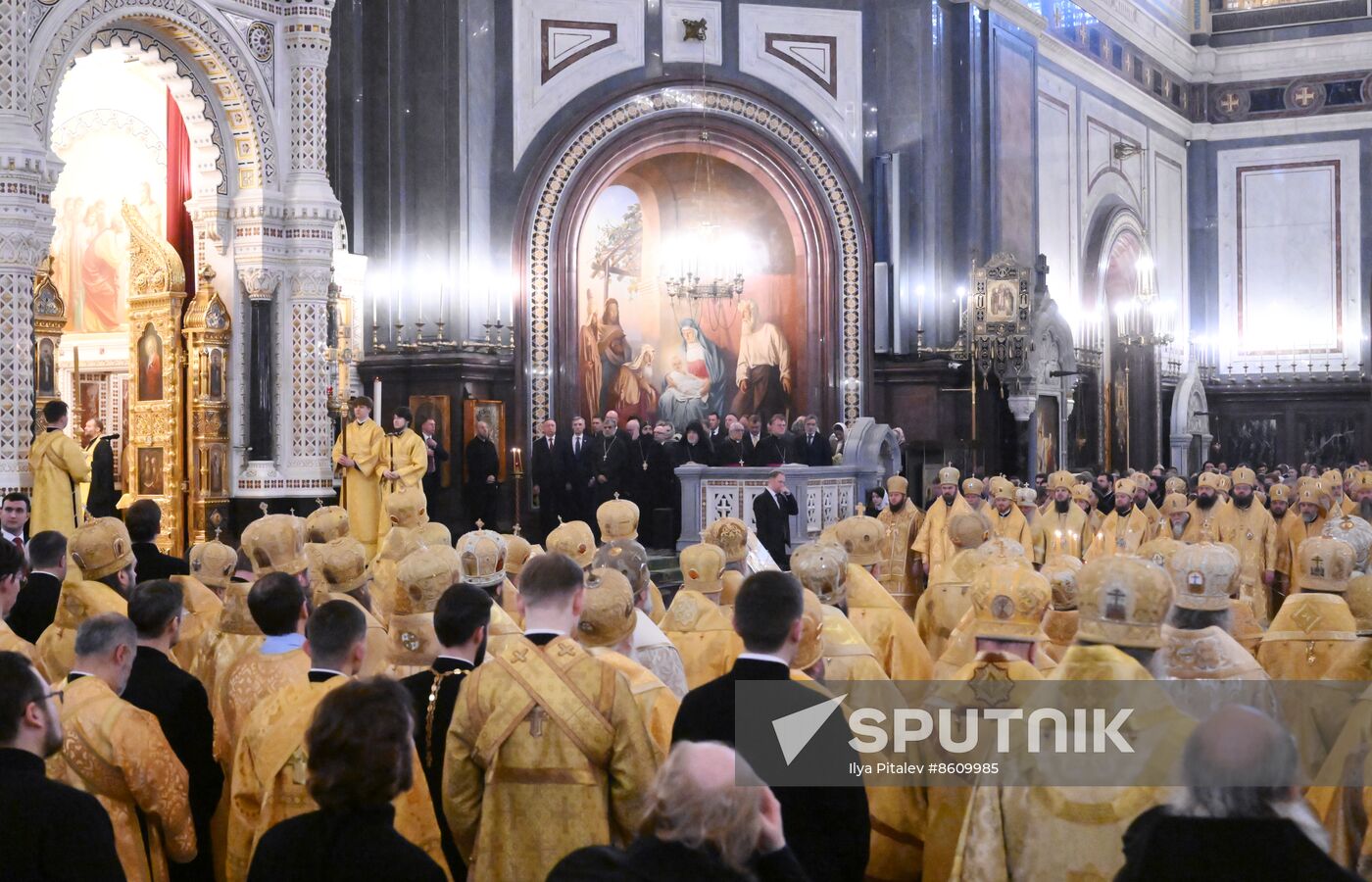 Russia Religion Patriarch Enthronement Anniversary