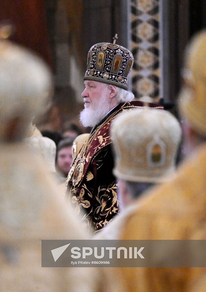 Russia Religion Patriarch Enthronement Anniversary