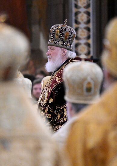 Russia Religion Patriarch Enthronement Anniversary