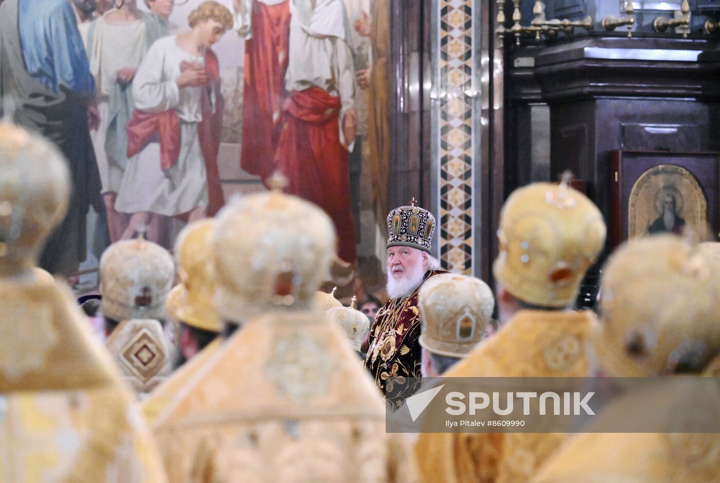 Russia Religion Patriarch Enthronement Anniversary