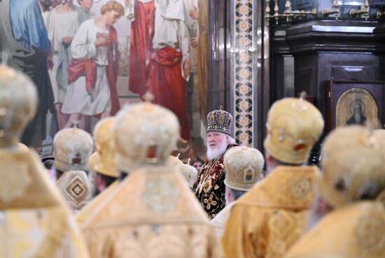 Russia Religion Patriarch Enthronement Anniversary
