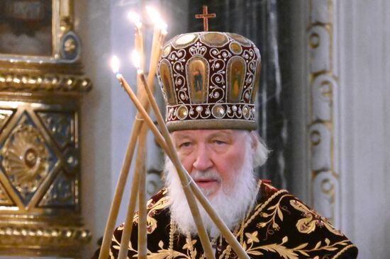 Russia Religion Patriarch Enthronement Anniversary