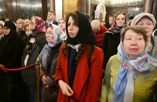 Russia Religion Patriarch Enthronement Anniversary