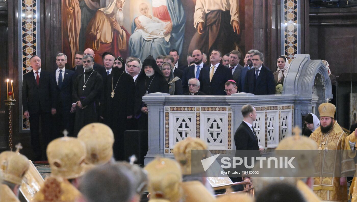 Russia Religion Patriarch Enthronement Anniversary