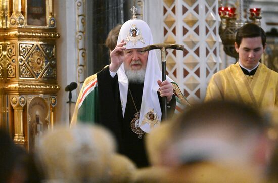Russia Religion Patriarch Enthronement Anniversary