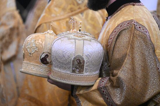 Russia Religion Patriarch Enthronement Anniversary