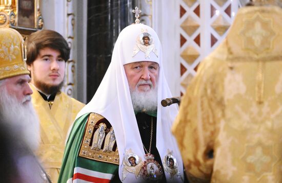 Russia Religion Patriarch Enthronement Anniversary
