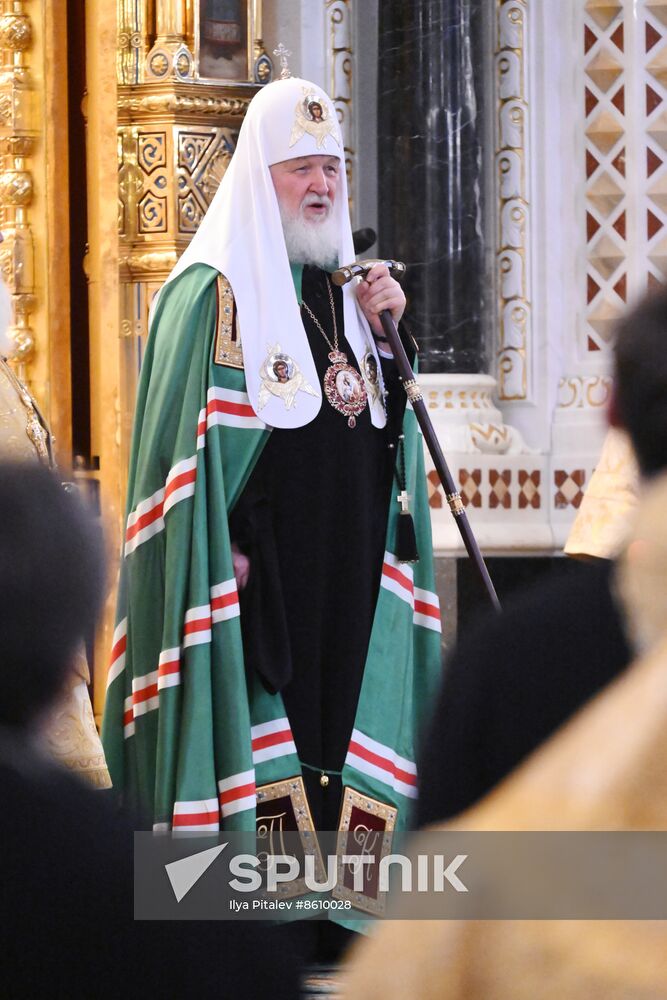 Russia Religion Patriarch Enthronement Anniversary