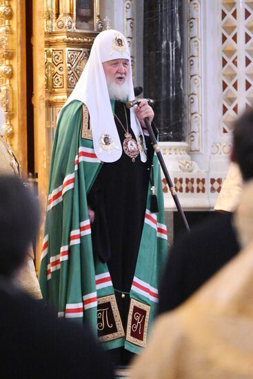 Russia Religion Patriarch Enthronement Anniversary