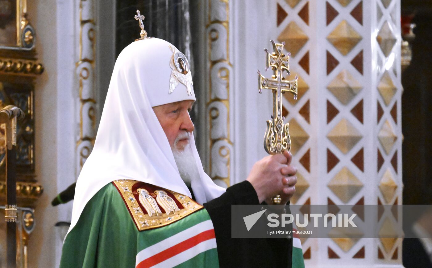 Russia Religion Patriarch Enthronement Anniversary