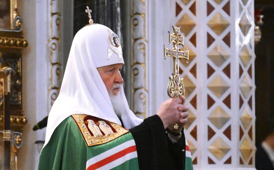 Russia Religion Patriarch Enthronement Anniversary