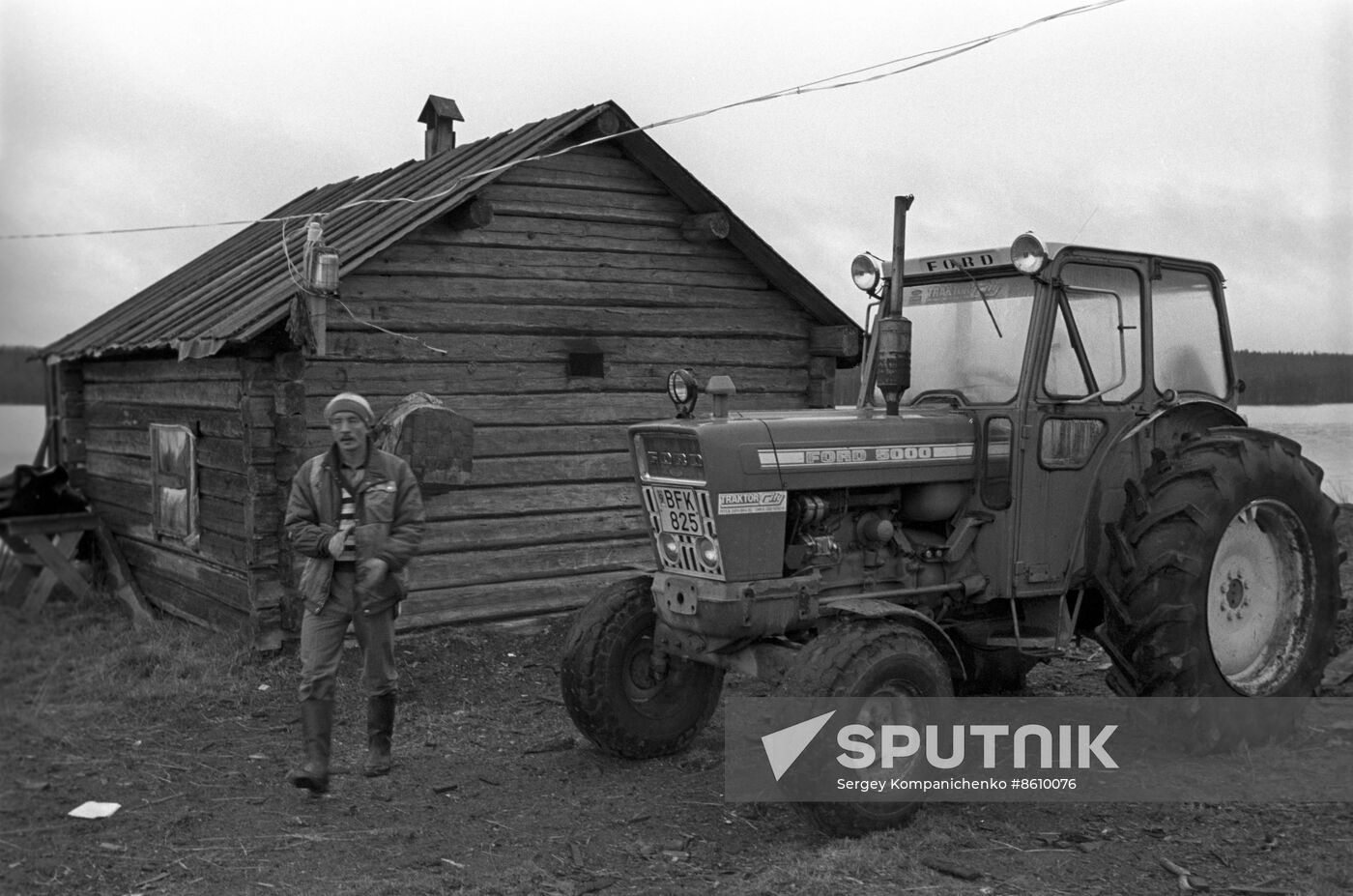 Lesonen brothers' farm in Karelian ASSR