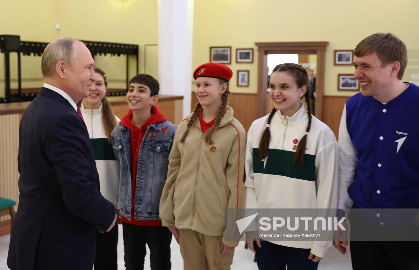 President of Russia Vladimir Putin visits Russia EXPO