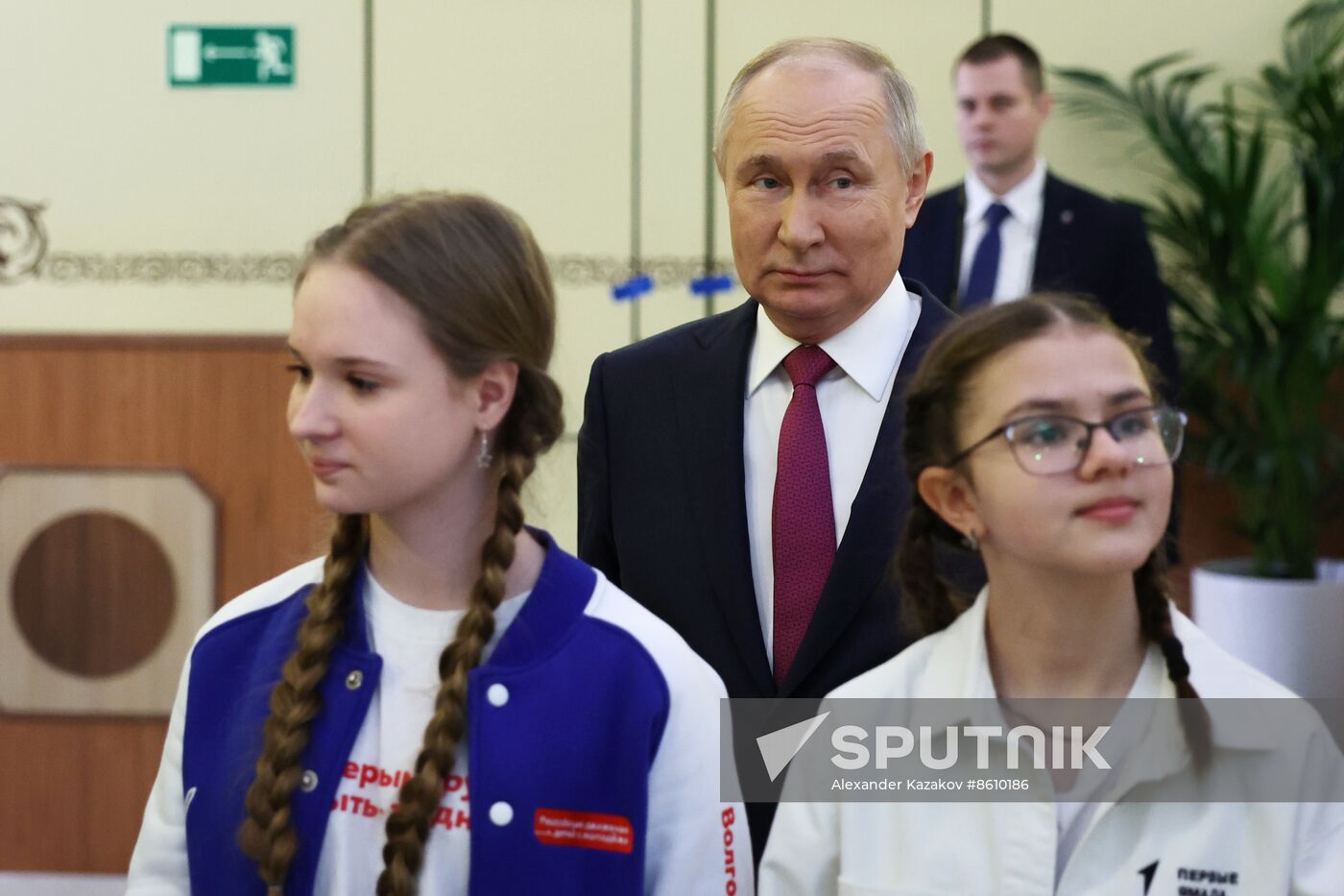 President of Russia Vladimir Putin visits Russia EXPO