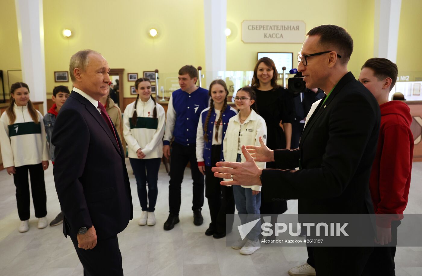 President of Russia Vladimir Putin visits Russia EXPO