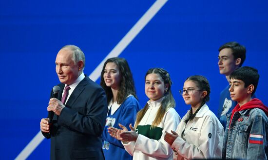 Russia Putin Movement of the First Congress