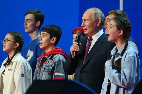 Russia Putin Movement of the First Congress