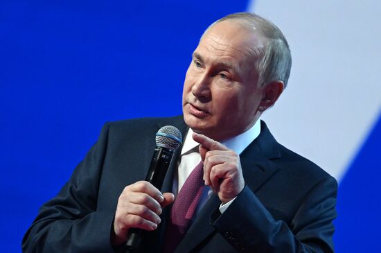 Russia Putin Movement of the First Congress