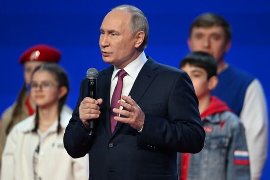 Russia Putin Movement of the First Congress