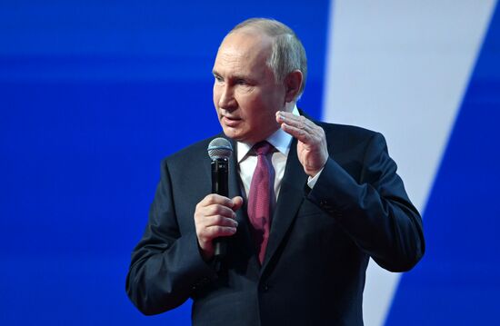 Russia Putin Movement of the First Congress