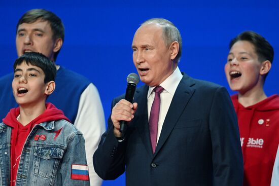 Russia Putin Movement of the First Congress