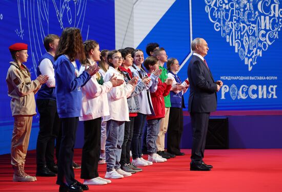 Russia Putin Movement of the First Congress