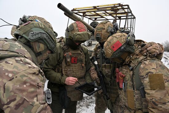 Russia Ukraine Military Operation Volunteer Unit