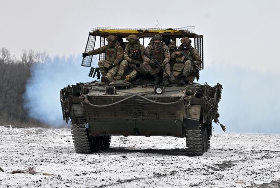 Russia Ukraine Military Operation Volunteer Unit