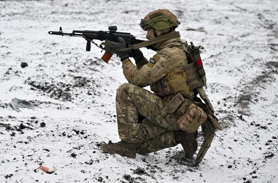 Russia Ukraine Military Operation Volunteer Unit