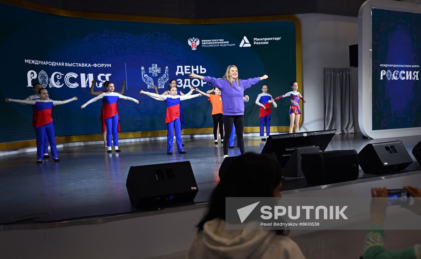 EXPO RUSSIA. Health Day opening