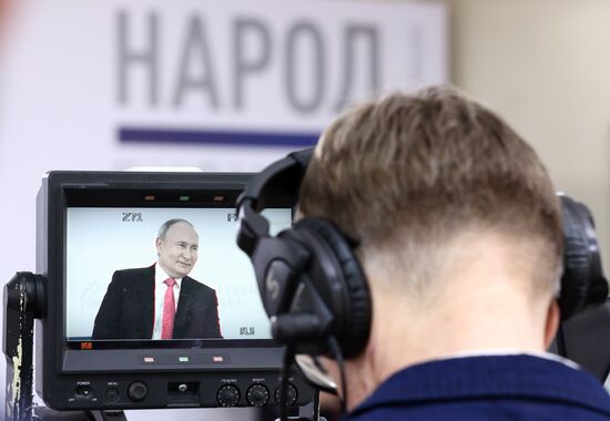 Russia Putin People’s Front Forum