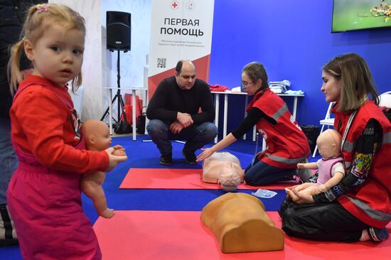 EXPO RUSSIA. Health Day opening