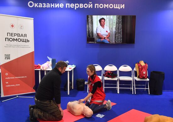 EXPO RUSSIA. Health Day opening