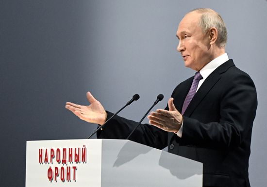 Russia Putin People’s Front Forum