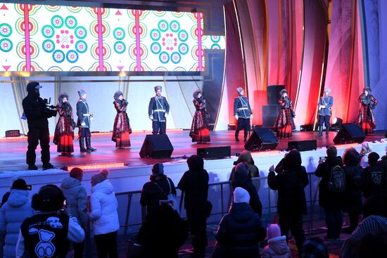 The International RUSSIA EXPO Forum and Exhibition. Health Day interactive family festival. Location: Russia, Moscow. Author: Ilya Pitalev/Sputnik. EXPO RUSSIA. Health Day opening