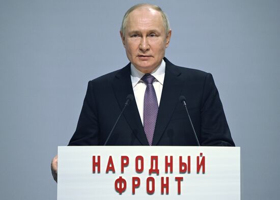 Russia Putin People’s Front Forum