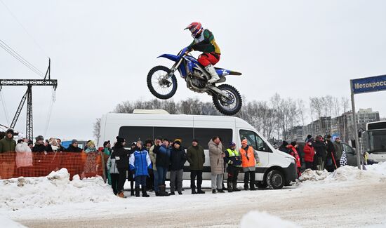 Russia Motocross Competition