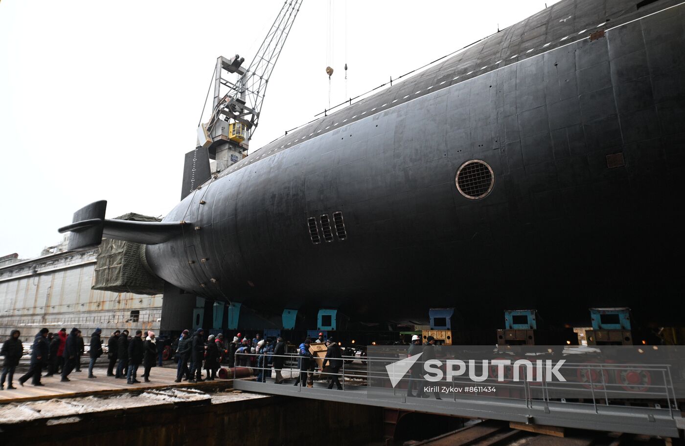 Russia Navy Prince Pozharsky Submarine