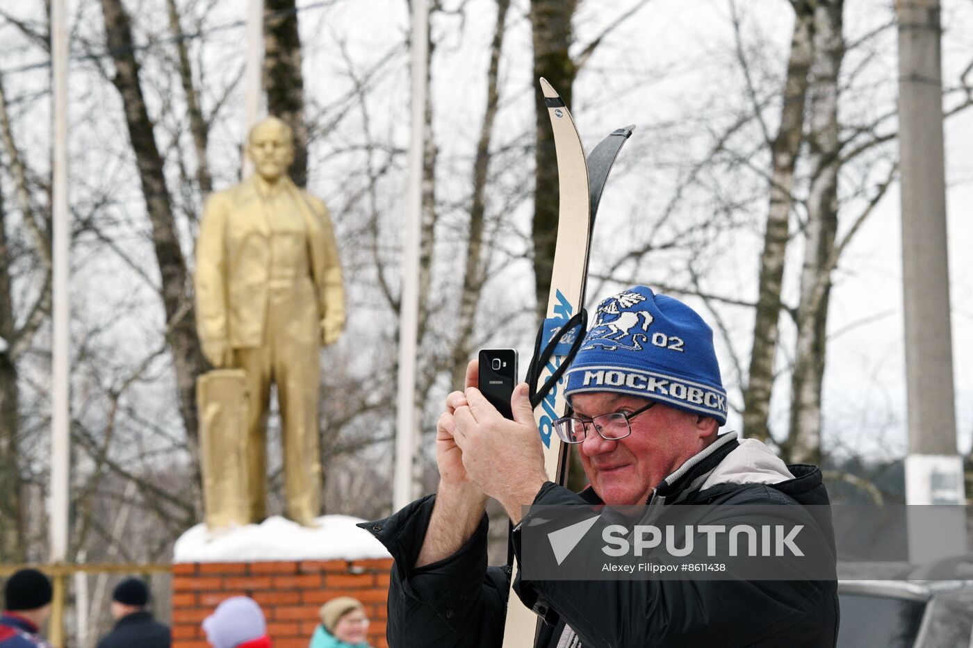 Russia Mass Skiing Competition