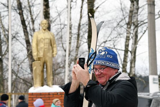 Russia Mass Skiing Competition