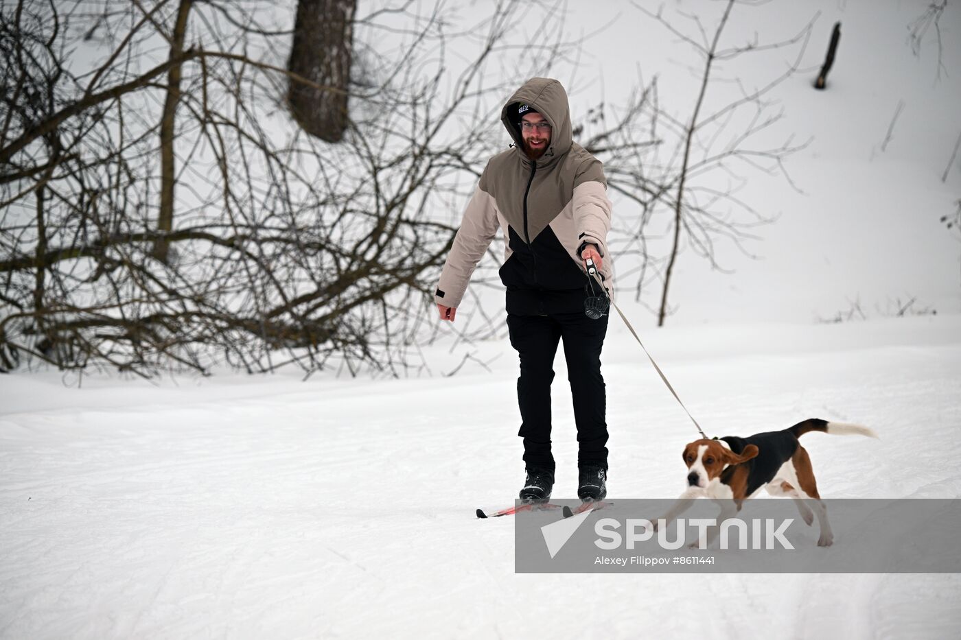 Russia Mass Skiing Competition