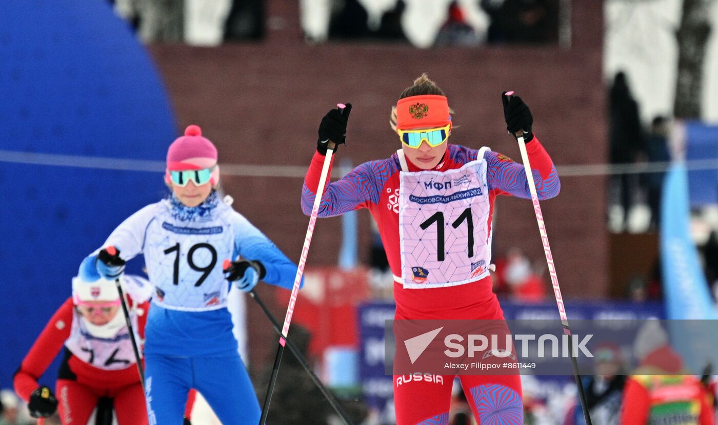 Russia Mass Skiing Competition