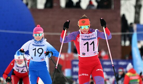 Russia Mass Skiing Competition