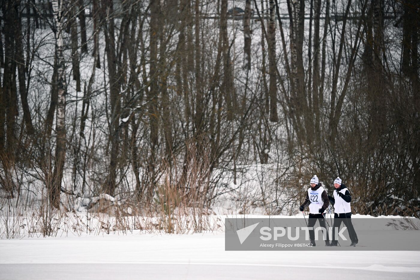 Russia Mass Skiing Competition