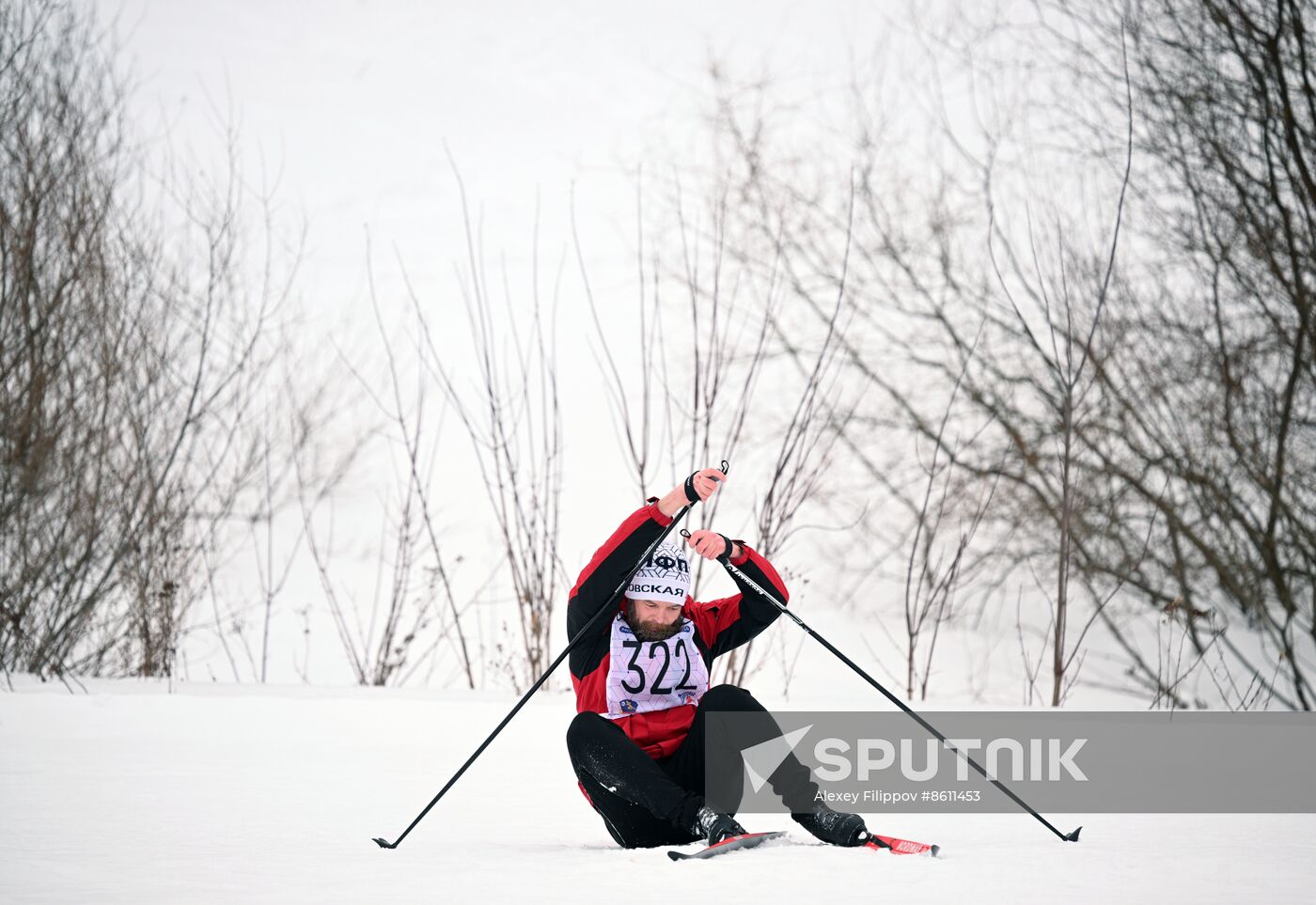 Russia Mass Skiing Competition