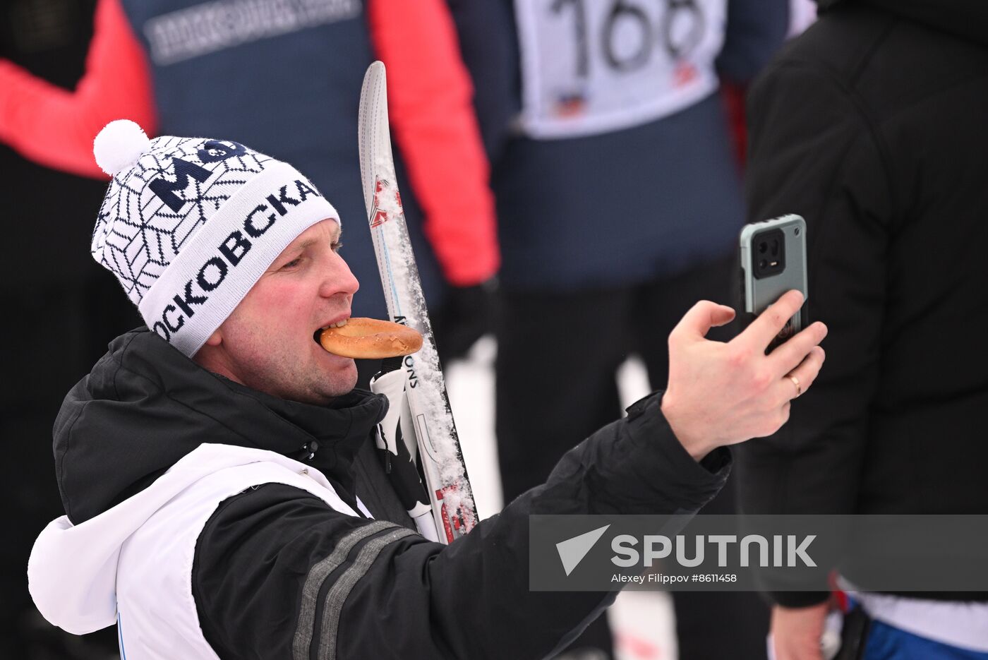 Russia Mass Skiing Competition