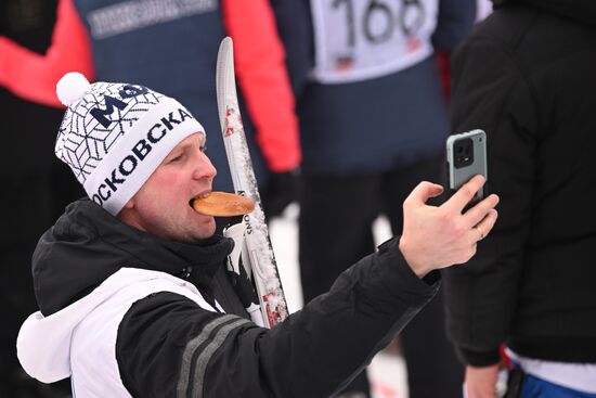 Russia Mass Skiing Competition