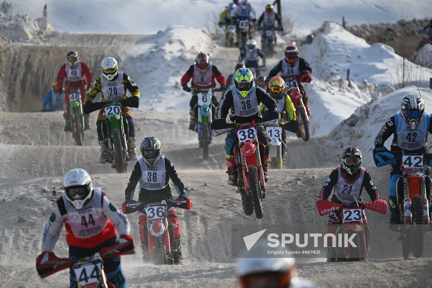 Russia Motocross Competition